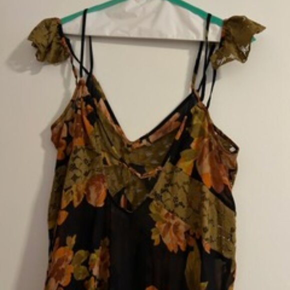 Free People Lace & Floral Tunic Dress - Picture 4 of 5